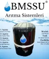 BMS Su Arıtma 5 Aşamalı 8 Lt Çelik Tanklı Pompasız Multi mineralli Su Arıtma Cihazı Premium Seri