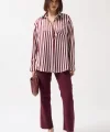 Çizgili aten Gömlek