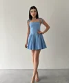 Clara Askılı ini Elbise