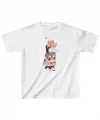Çocuk Unisex Baskılı T-Shirt - Beyaz