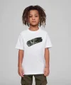 Çocuk Unisex Baskılı T-Shirt - Beyaz