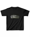 Çocuk Unisex Baskılı T-Shirt - Siyah