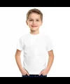 Çocuk Unisex Kapüşonlu Özel Tasarım Basic Tshirt - Beyaz