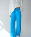 Dokuma Pantolon - Mavi