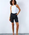 Düz Şort  iyah