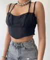 Elix Askılı Büstiyer Crop