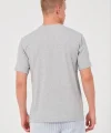 Erkek 24/1 Düz A Kalite Oversize T-shirt - Gri