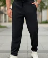 Erkek Bağcıklı Pileli Baggy Pantolon