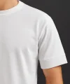 Erkek Basic Oversize Double Face Kumaş Kısa Kollu Tshirt
