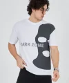 Erkek Baskılı T-Shirt - Beyaz