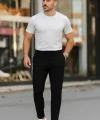 Erkek Beli Bağcıklı Jogger Pantolon
