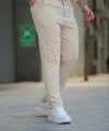 Erkek Beli Bağcıklı Jogger Pantolon