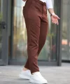 Erkek Beli Bağcıklı Jogger Pantolon