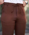 Erkek Beli Bağcıklı Jogger Pantolon