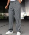Erkek Beli Lastikli Baggy Pantolon