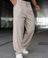 Erkek Beli Lastikli Baggy Pantolon