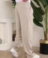 Erkek Beli Lastikli Pileli Baggy Pantolon
