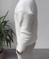 Erkek Beyaz Sweatshirt