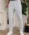 Erkek Casual Slim Fit Cord Desenli Kumaş Pantolon