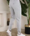 Erkek Casual Slim Fit Cord Desenli Kumaş Pantolon