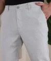 Erkek Casual Slim Fit Cord Desenli Kumaş Pantolon