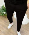 Erkek Cepli Slimfit Atlas Pantolon