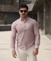 Erkek çizgi Desenli Gömlek