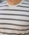 Erkek çizgili Kısa Kollu T-shirt