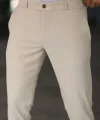 Erkek Düz Kesim Bilek Boy Kumaş Pantolon