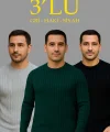 Erkek Fitilli Triko Kazak 3’lü Set – Gri, Haki, Siyah | Kalın Dokuma Pamuklu Regular Fit Bisiklet Yaka Uzun Kollu Kışlık ve Baharlık Rahat Triko Kombini