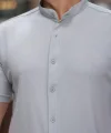 Erkek Hakim Yaka Kısa Kollu Gömlek