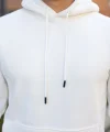 Erkek Kapüşonlu Üç İplik Şardonlu Hoodie