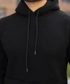 Erkek Kapüşonlu Üç İplik Şardonlu Hoodie