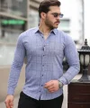 Erkek Kare Desenli Gömlek