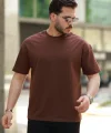 Erkek Kısa Kollu Basic Oversize Tshirt