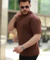 Erkek Kısa Kollu Basic Oversize Tshirt