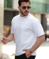 Erkek Kısa Kollu Basic Oversize Tshirt