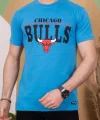 Erkek Kısa Kollu Chicago Bulls Baskılı Tişört