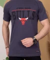Erkek Kısa Kollu Chicago Bulls Baskılı Tişört