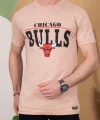 Erkek Kısa Kollu Chicago Bulls Baskılı Tişört
