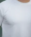 Erkek Kısa Kollu çizgi Kabartma Detaylı T-shirt