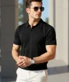 Erkek Kısa Kollu Polo Yakalı Triko Tshirt