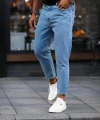 Erkek Mavi Mom Jean