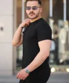 Erkek Mini Jakarlı Kısa Kollu T-shirt
