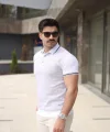 Erkek Polo Yaka Fermuar Detaylı Tişört