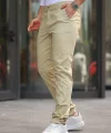 Erkek Rahat Keten Pantolon
