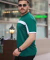 Erkek şerit Detaylı Kısa Kollu T-shirt