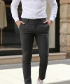 Erkek Slim Fit Likralı Gabardin Pantolon