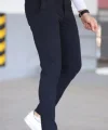 Erkek Slim Fit Likralı Gabardin Pantolon