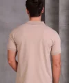 Erkek Slim Fit Pamuklu Yumuşak Doku Nefes Alan Kumaş Yakalı Tişört